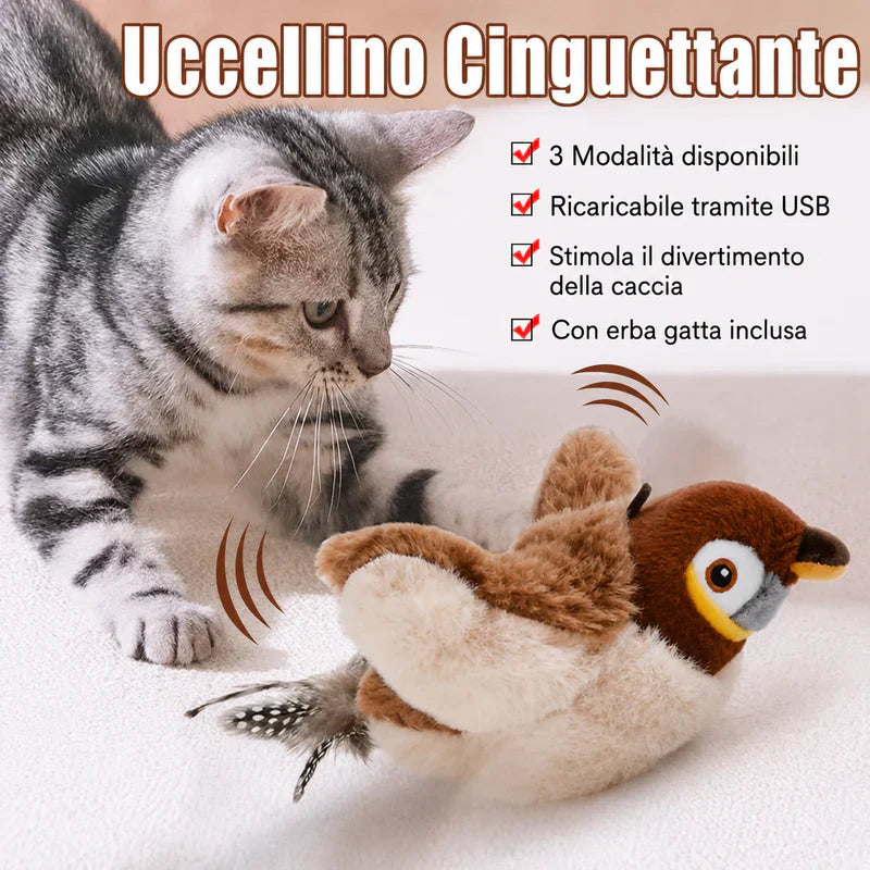 Uccello Finto che Sbatte le Ali