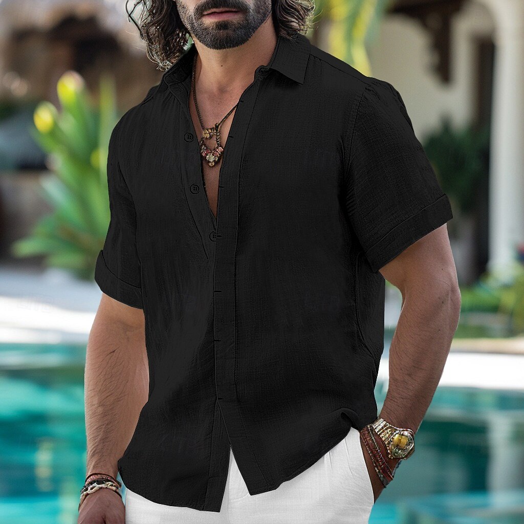 Camicia Lino Uomo | Fresca Tutto il Giorno