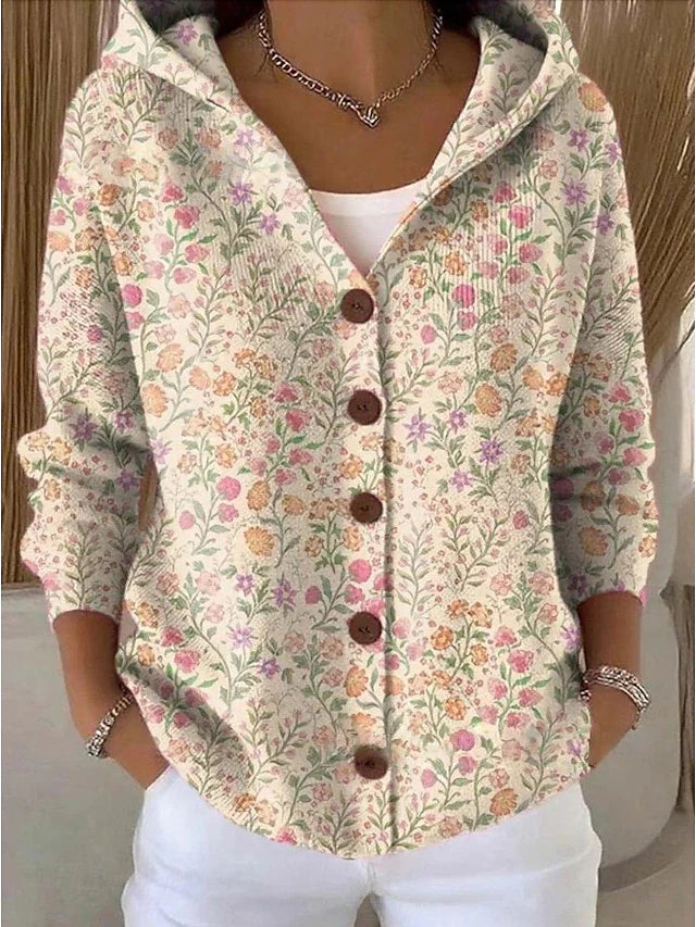 Cardigan con cappuccio